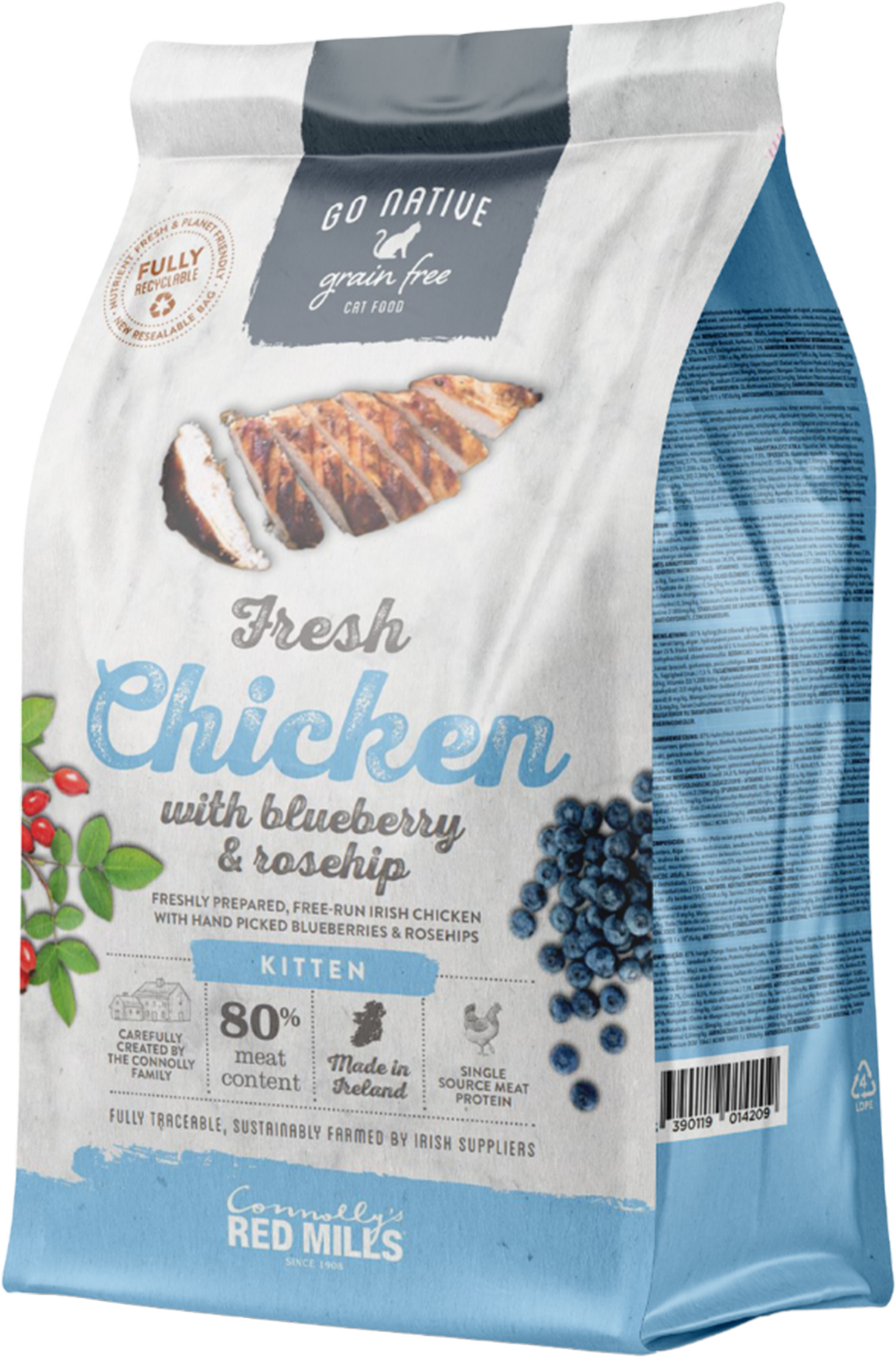 Authentic Pets Grossiste Animalier Bretagne Go Native Chaton Poulet