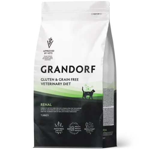 Authentic Pets Grossiste Animalier Bretagne GVCD0302 Chat Dinde Renal 2kg