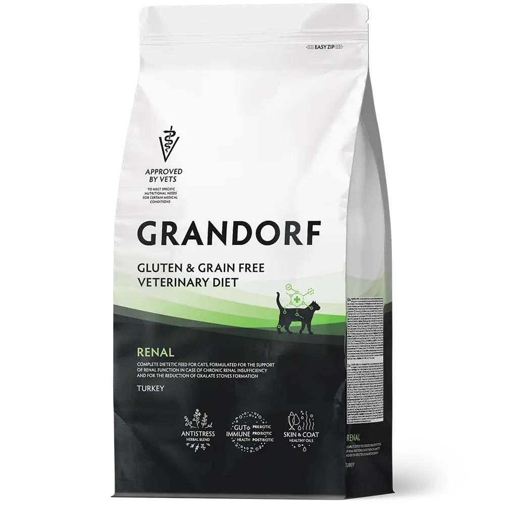 Authentic Pets Grossiste Animalier Bretagne GVCD0302 Chat Dinde Renal 2kg