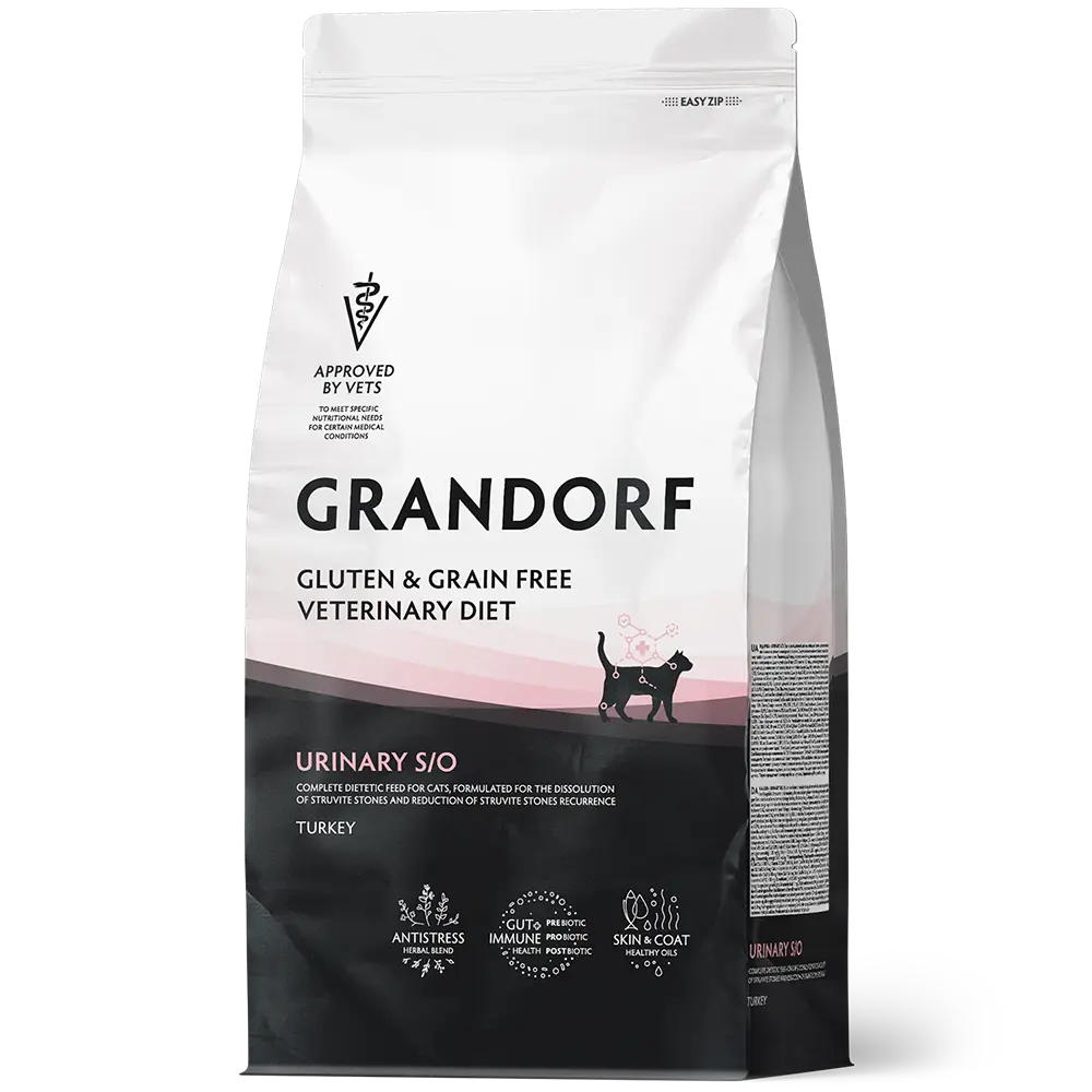 Authentic Pets Grossiste Animalier Bretagne GVCD0402 Chat Dinde Urinary SO 2kg