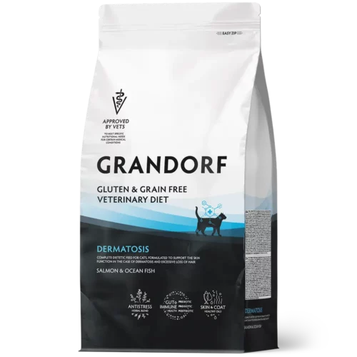 Authentic Pets Grossiste Animalier Bretagne GVCD0602 Chat Poisson Dermatosis 2kg