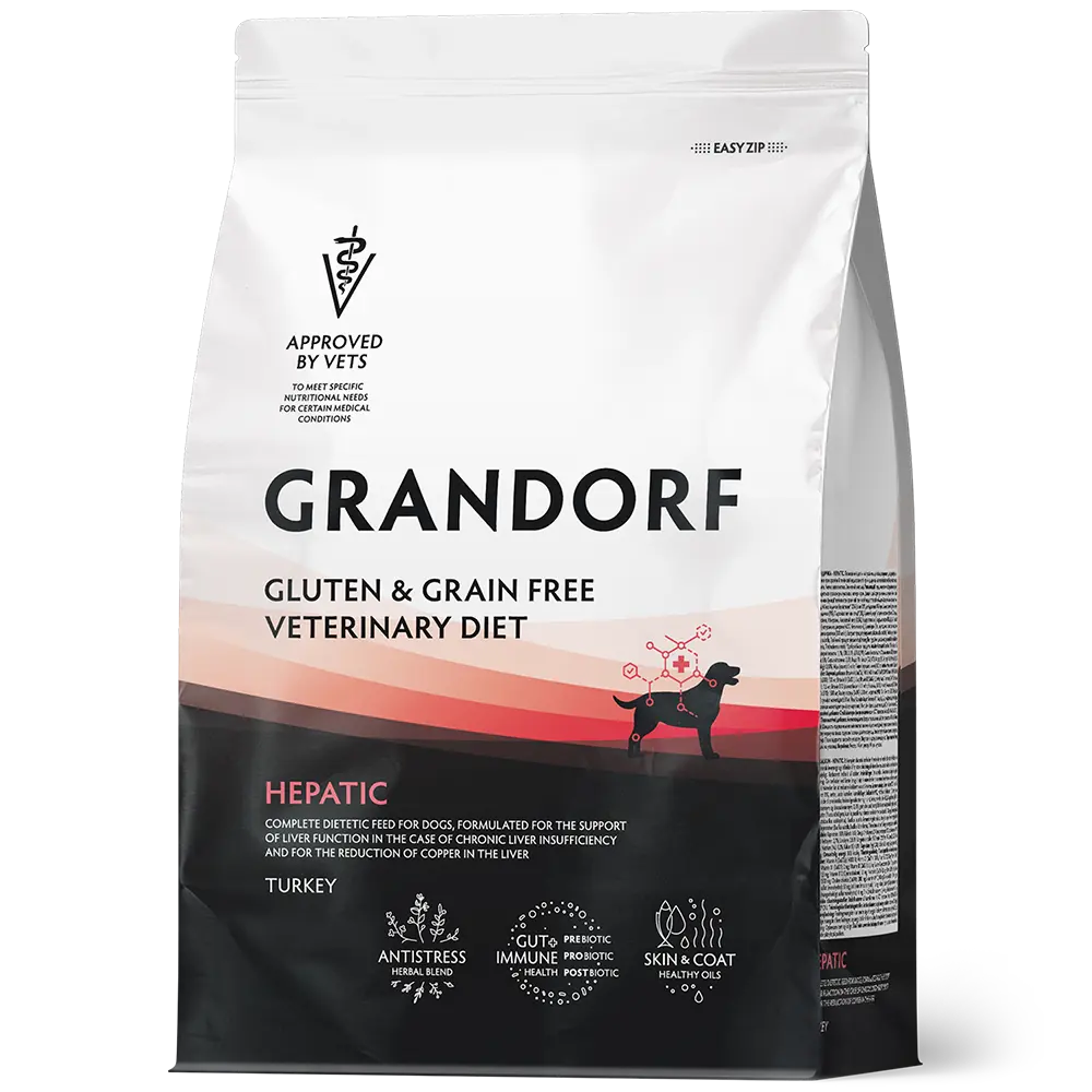 Authentic Pets Grossiste Animalier Bretagne GVDD0503 Chien Dinde Hepatic 3kg